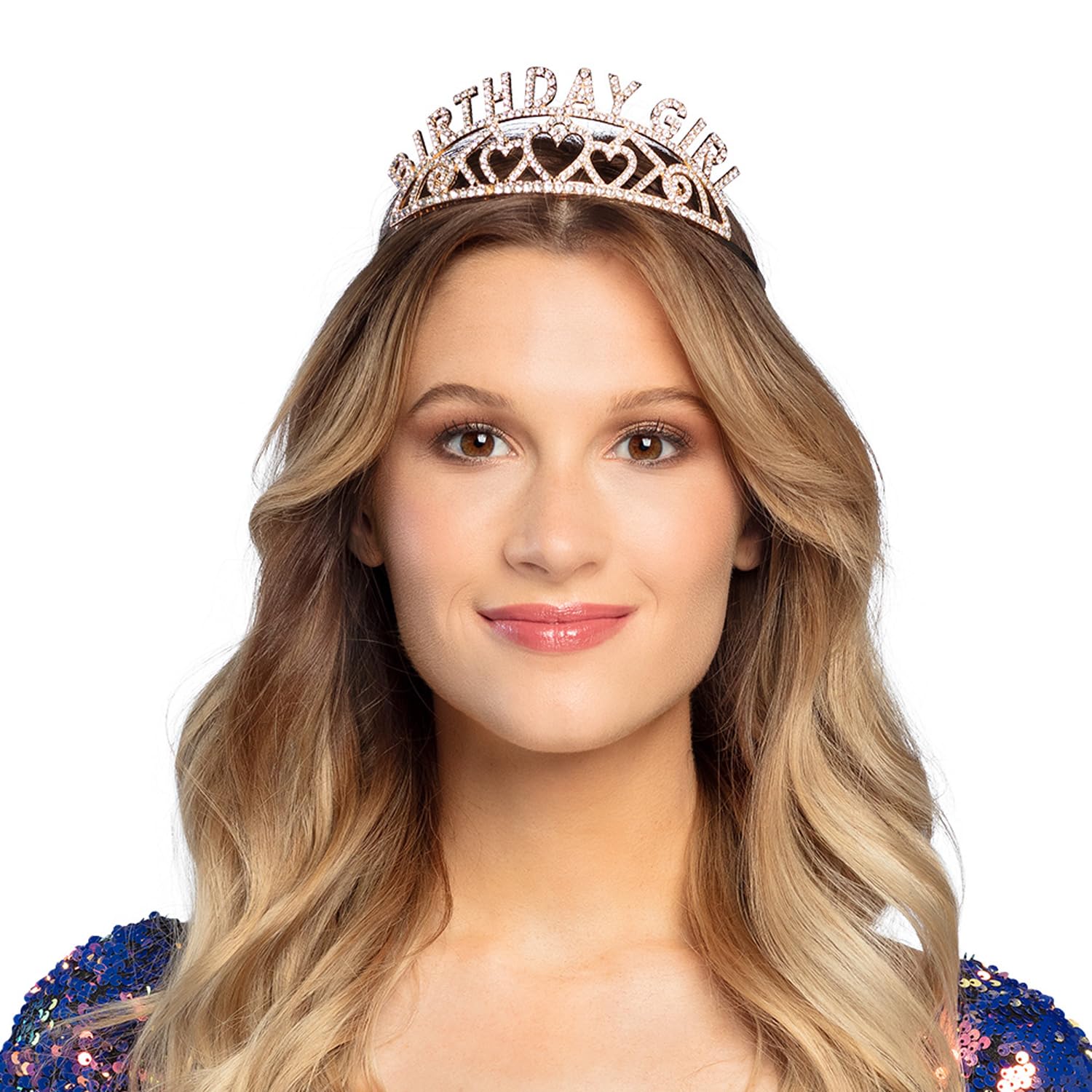 boland-birthday-girl-haarreif-tiara-glitzer-10x22-cm image 3