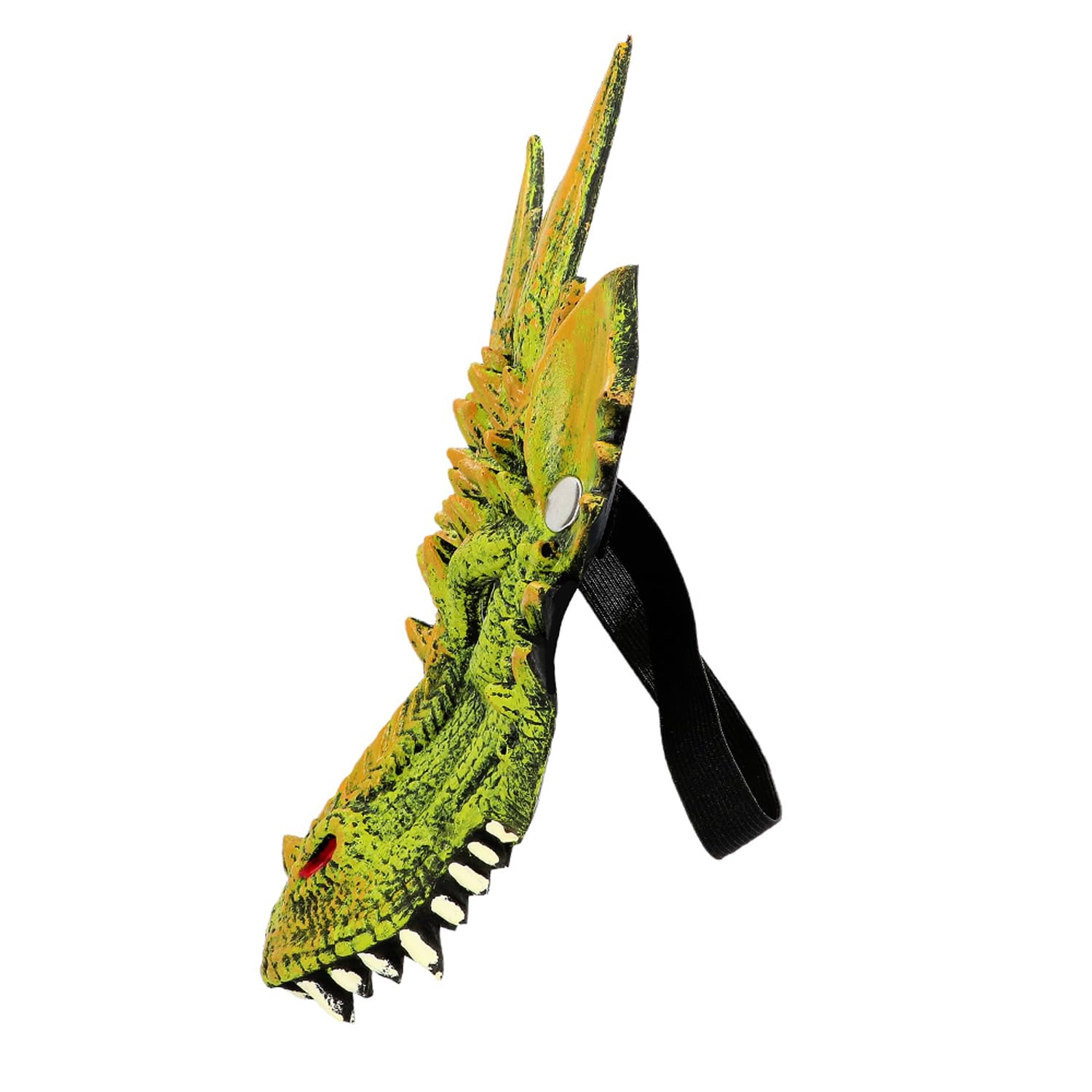 boland-56742-drachen-halbmaske-gr-n-schaumstoff image 3