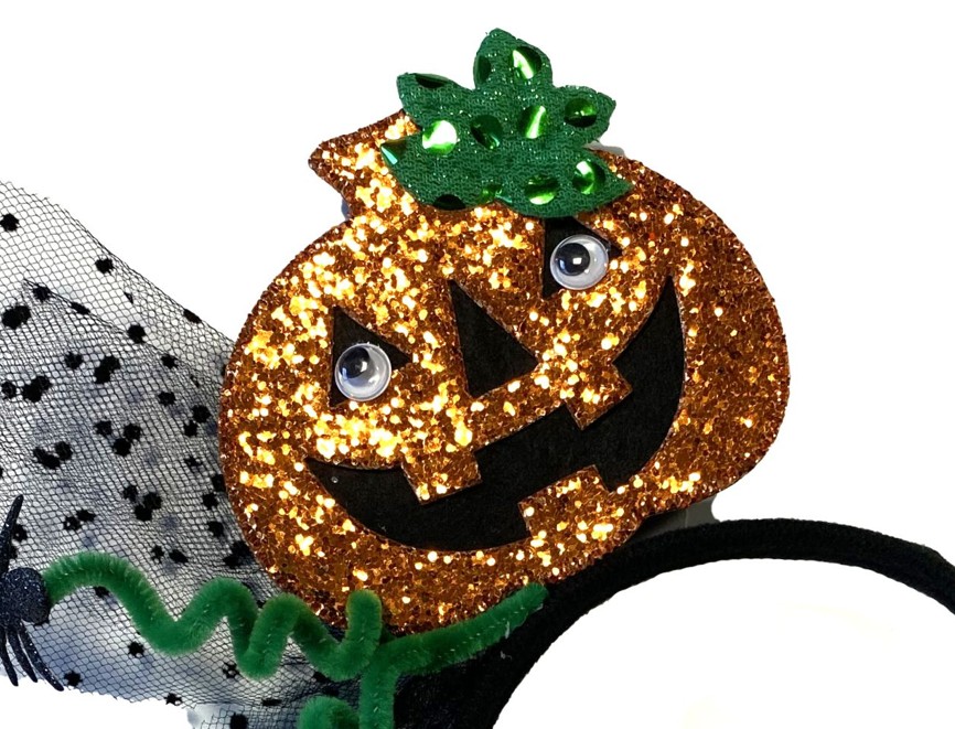 rubies-k-rbis-haarreif-pailletten-spinnen-halloween-erwachsene image 3