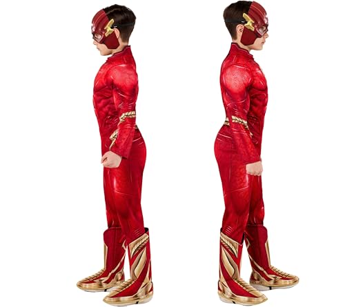 rubie-s-deluxe-flash-movie-kost-m-kinder-overall-maske image 6