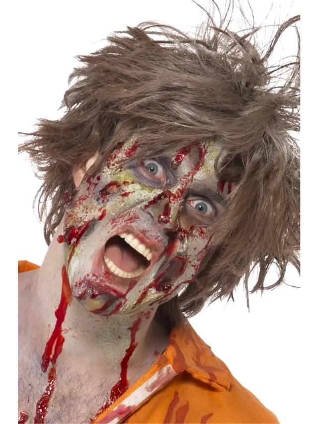 smiffys-makeup-fx-zombie-schminkset-latex-kunstblut-set image 1