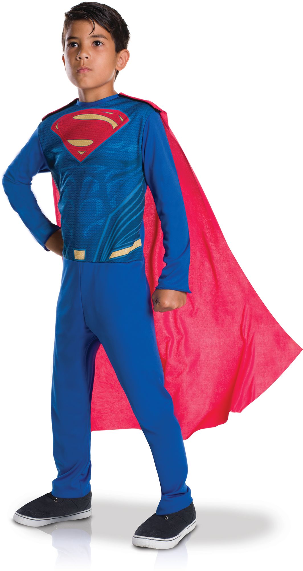 rubies-superman-kost-m-blau-mit-cape-einsteiger image 1