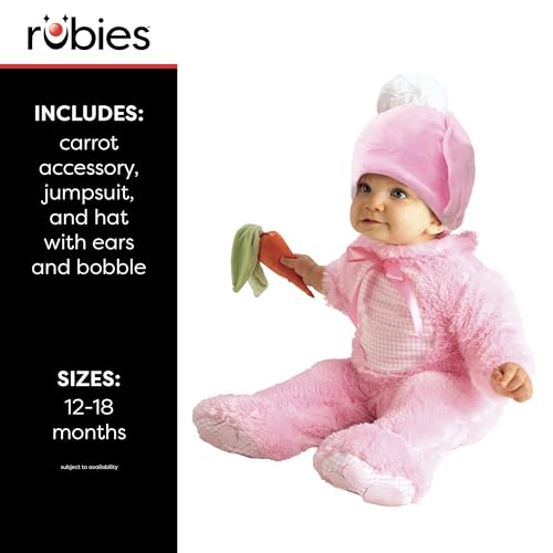 rubie-s-deluxe-kleiner-hase-babykost-m-6-12-monate-rosa image 7
