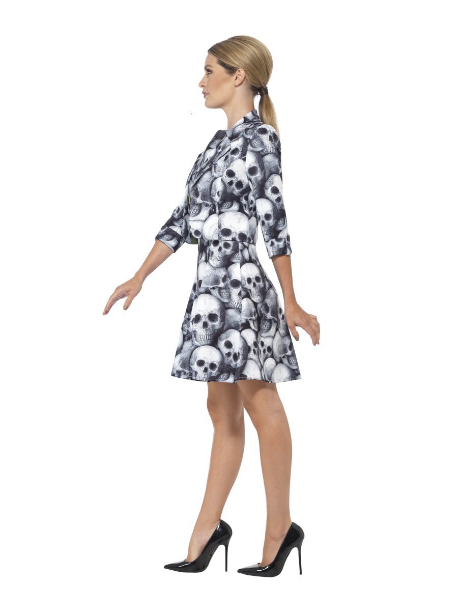 smiffys-stand-out-suits-skeleton-kost-m-kleid-m-wei image 2
