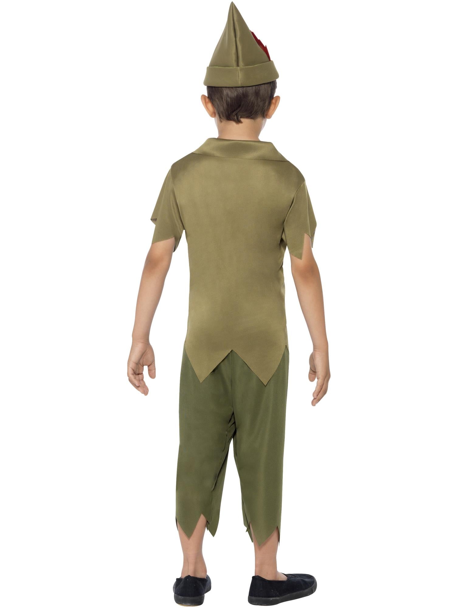 smiffys-fever-robin-hood-kost-m-kinder-gr-n-s-4-6 image 3