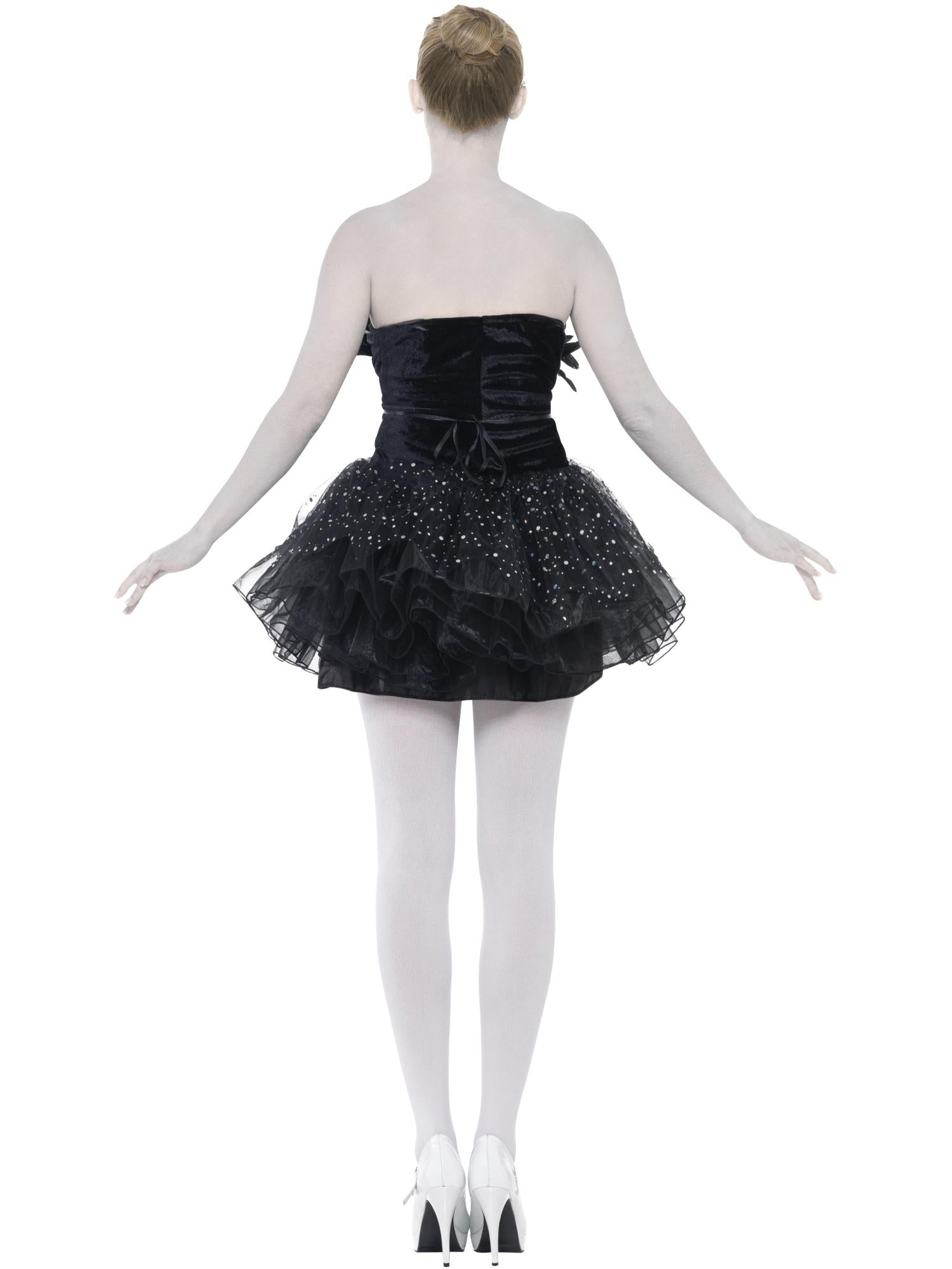 smiffys-fever-gothic-swan-kost-m-schwarz-mit-tutu-gr-s image 2