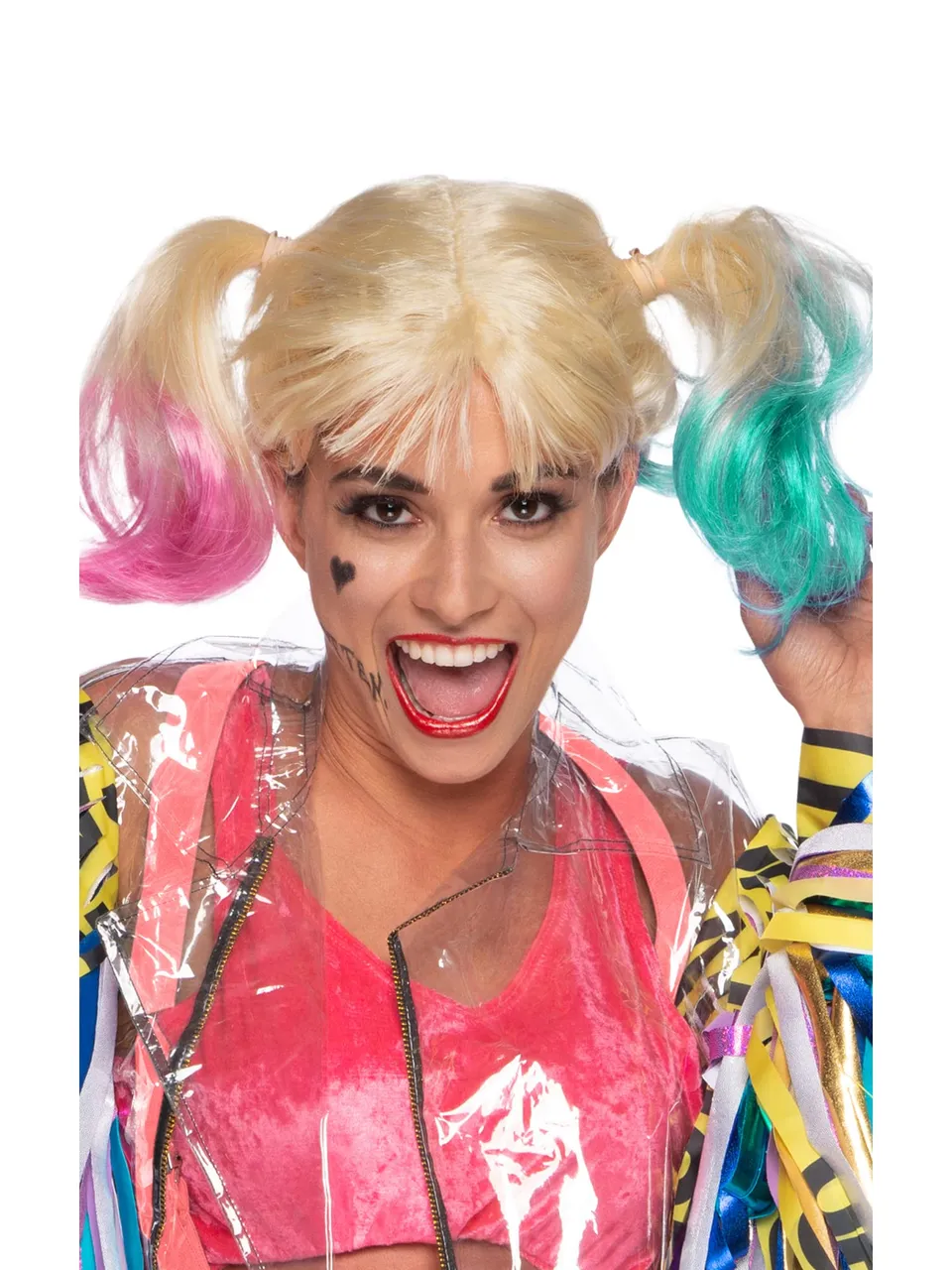 rubie-s-deluxe-harley-quinn-per-cke-rose-einheitsgr image 1