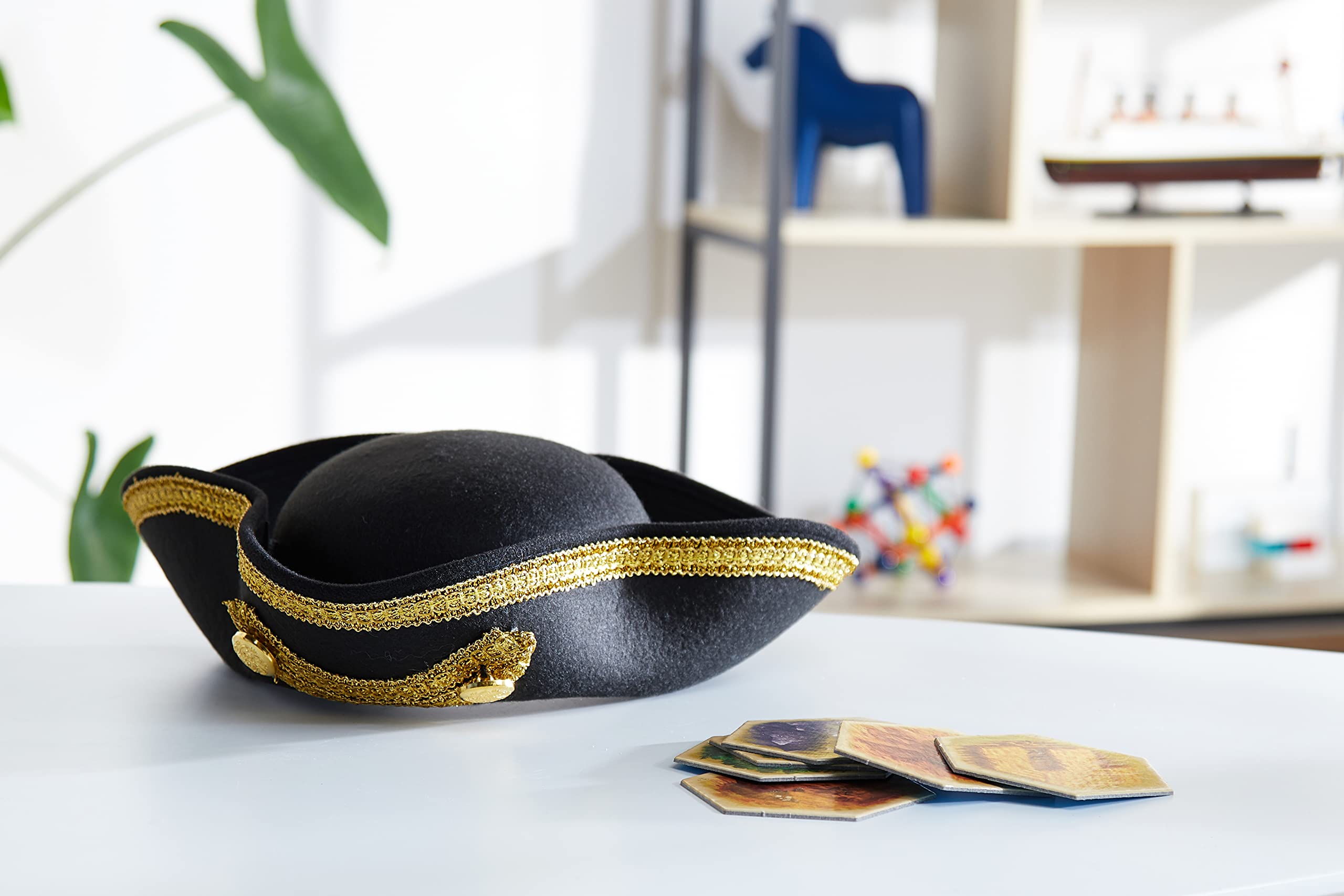 boland-headwear-piratenhut-joey-kinder-schwarz-gold image 2