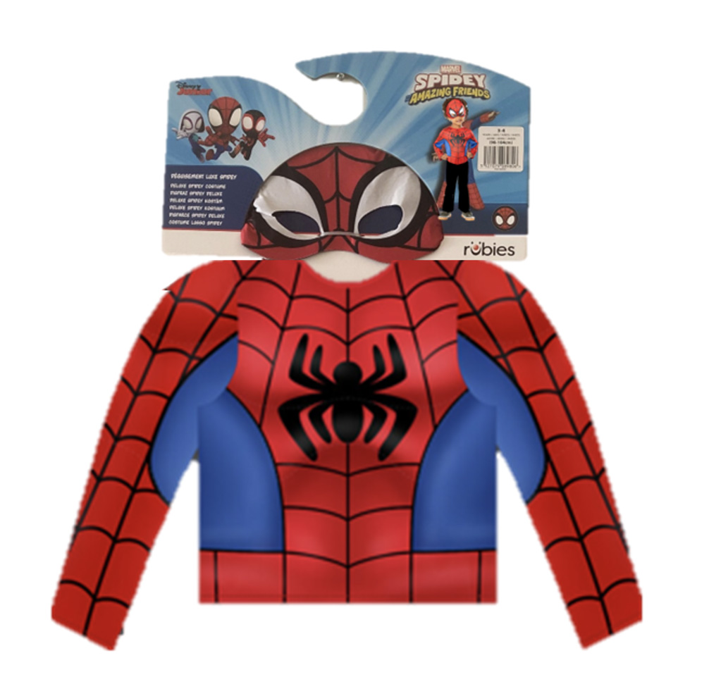 rubies-spidey-kost-m-set-mit-maske-kinder-3-4-jahre image 2