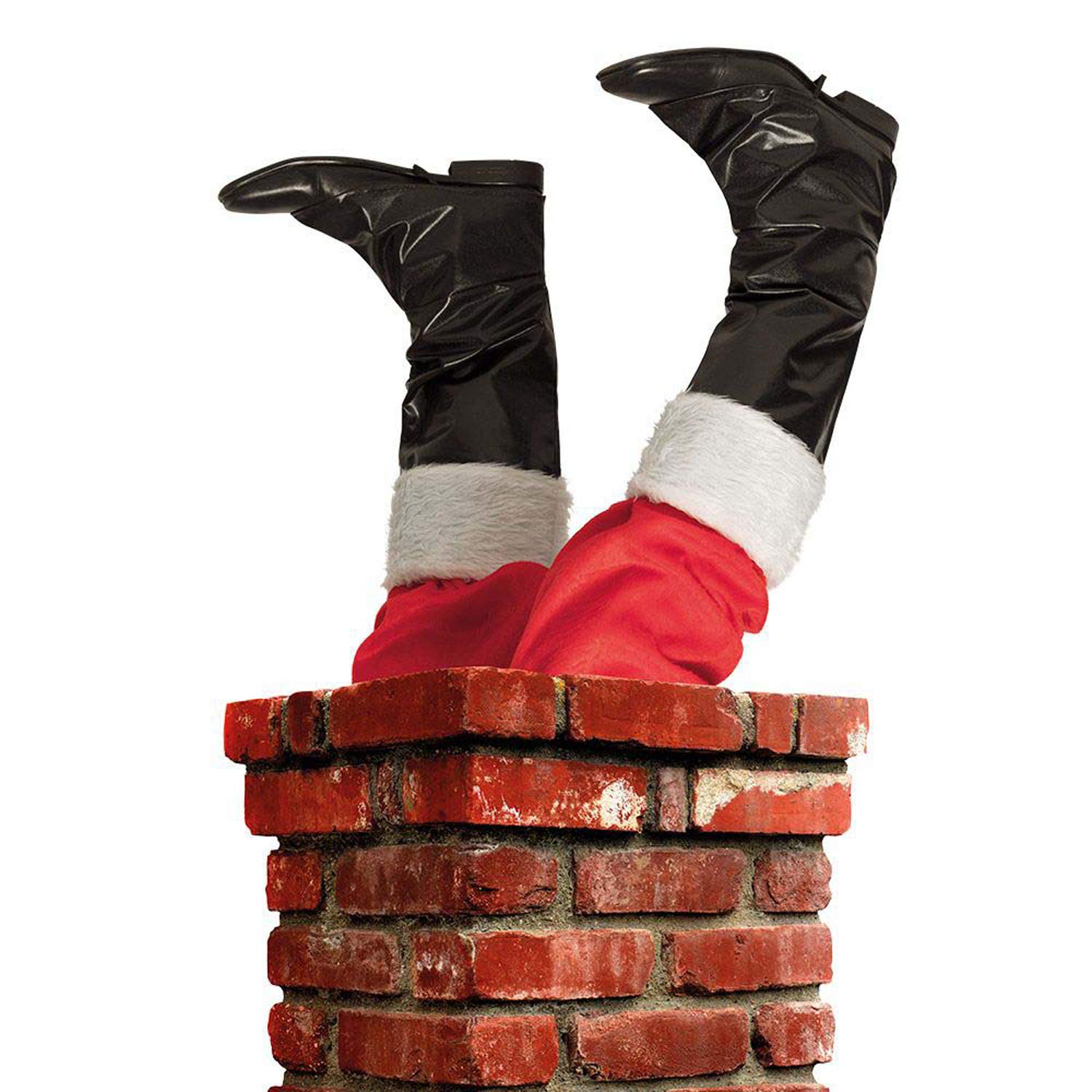 boland-stiefelstulpen-weihnachtsmann-schuh-berzieher-schwarz-wei image 3