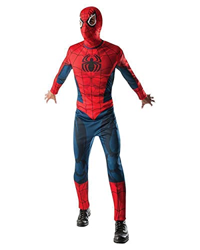 rubie-s-deluxe-spider-man-classic-kost-m-xl-rot-blau image 5