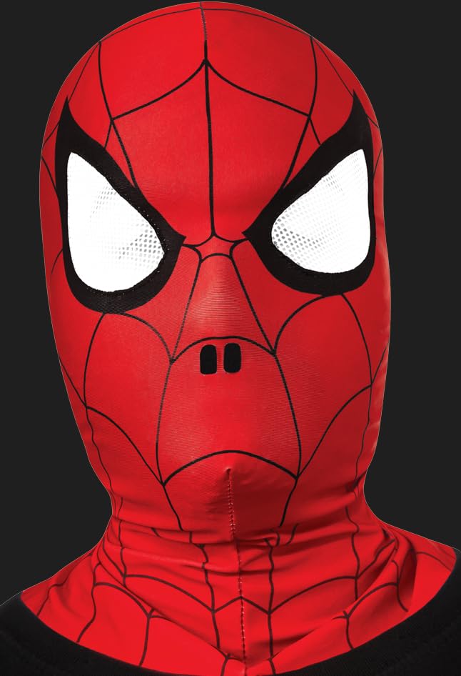 rubie-s-deluxe-marvel-spiderman-sturmhaube-kinder-rot image 7