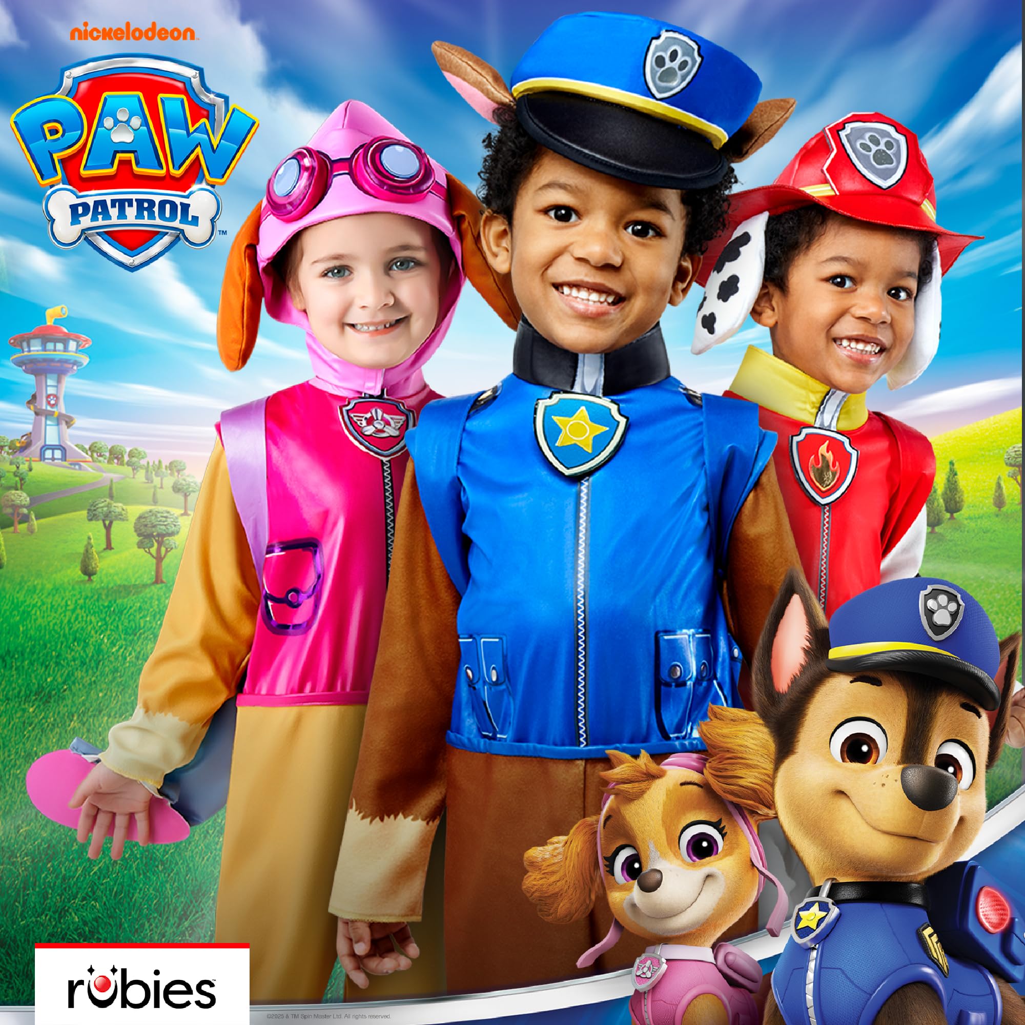 rubie-s-deluxe-paw-patrol-skye-kost-m-2-3-jahre image 6