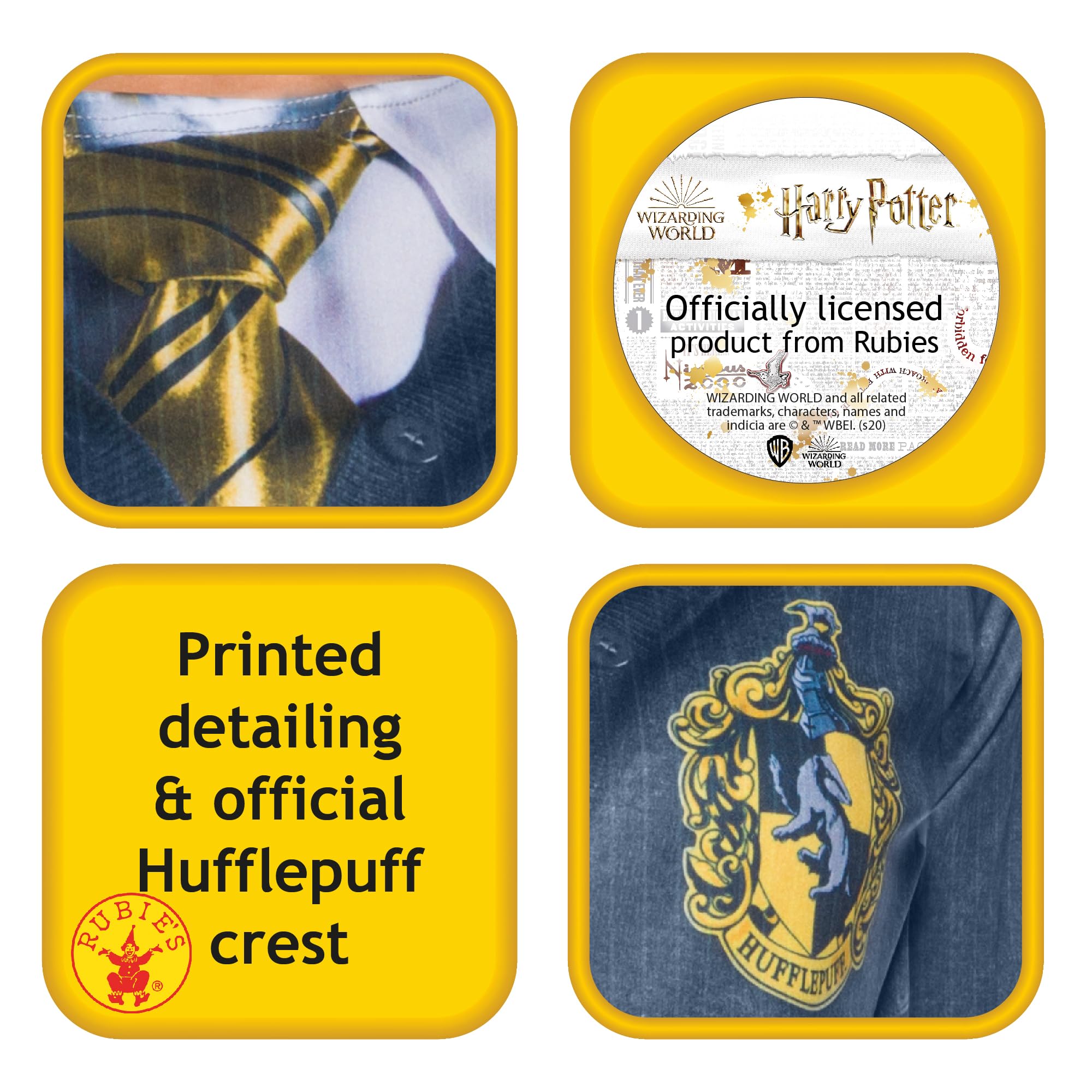 rubie-s-deluxe-harry-potter-hufflepuff-kost-m-rock-und-shirt image 2