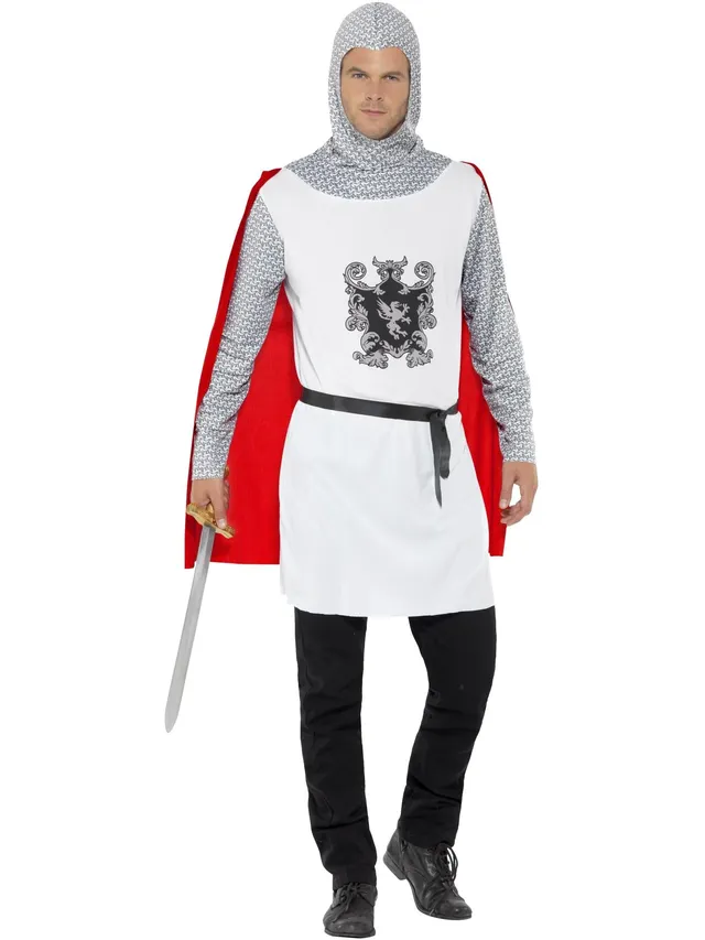 smiffys-fever-ritter-kost-m-herren-economy-wei-m-xl image 1