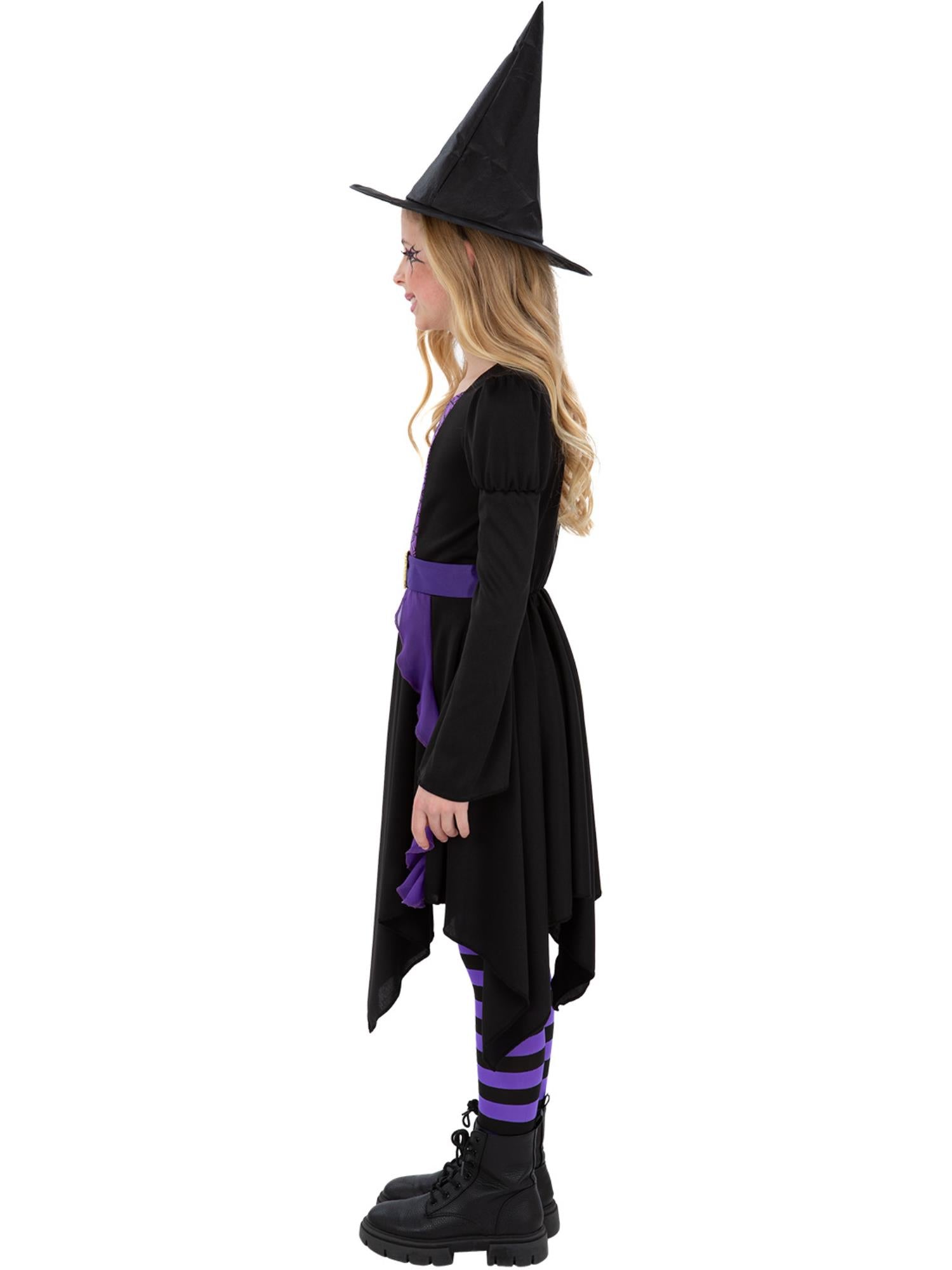 smiffys-fever-practical-spell-hexenkost-m-m-dchen-schwarz-lila image 3