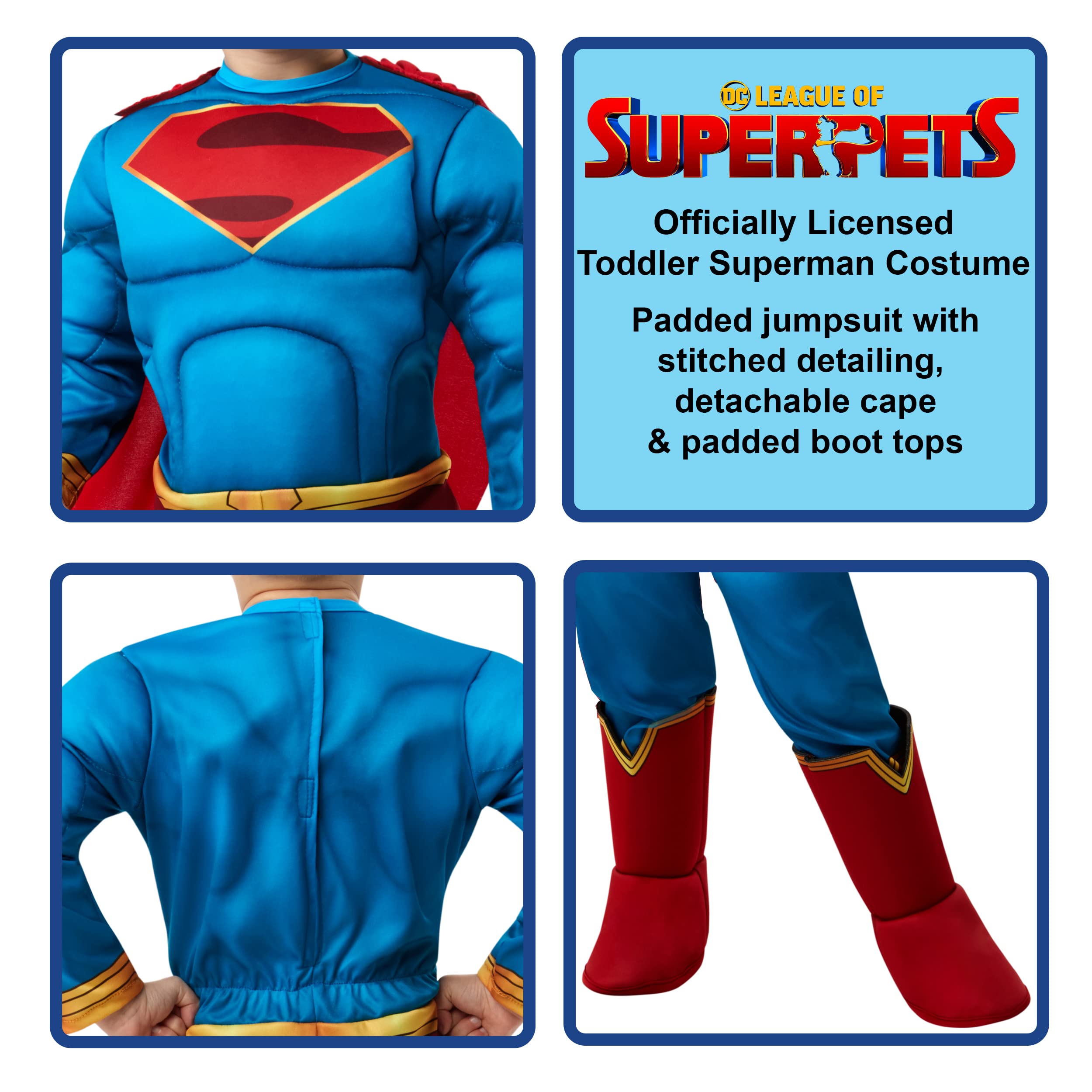 rubie-s-superman-vorschulkost-m-kinderkost-m-mit-umhang image 3