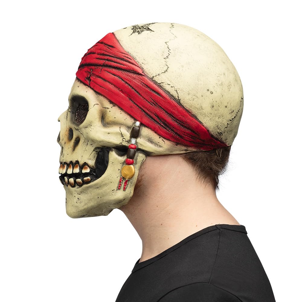 boland-horror-maske-pirat-crinson-latex-erwachsene image 3