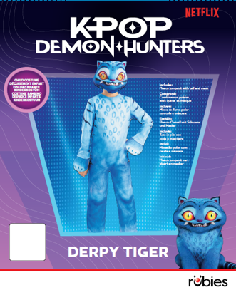 rubies-derpy-tiger-kost-m-kinder-5-6-jahre-mit-maske image 2