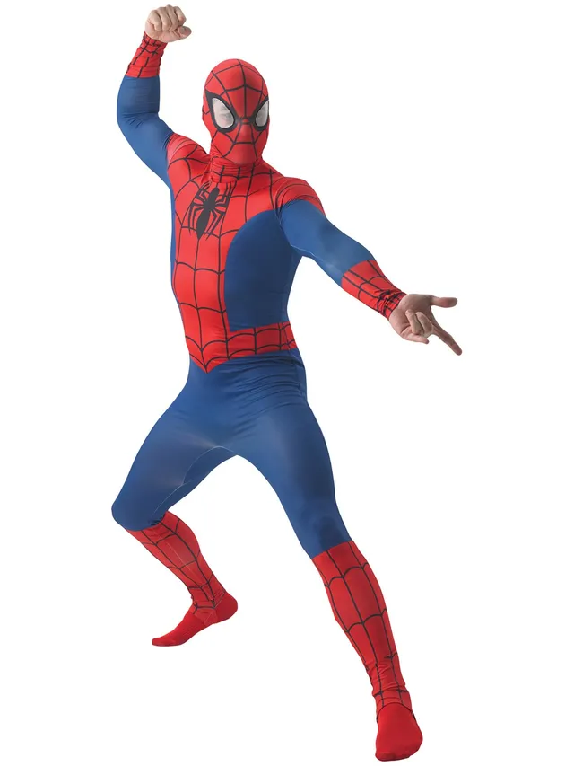 rubie-s-deluxe-marvel-spider-man-kost-m-std-rot-blau image 1