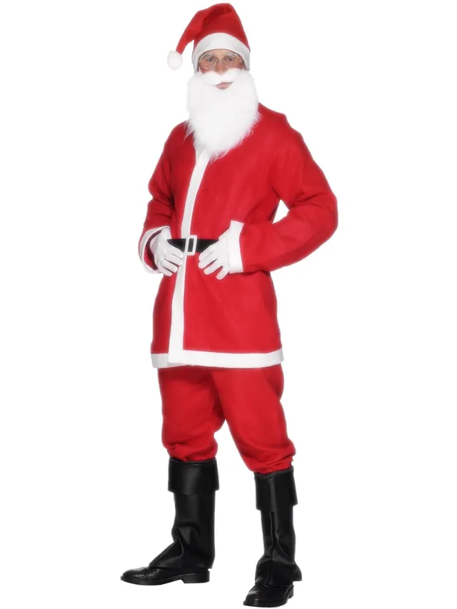 smiffys-fever-santa-suit-weihnachtsmannkost-m-rot-m image 1
