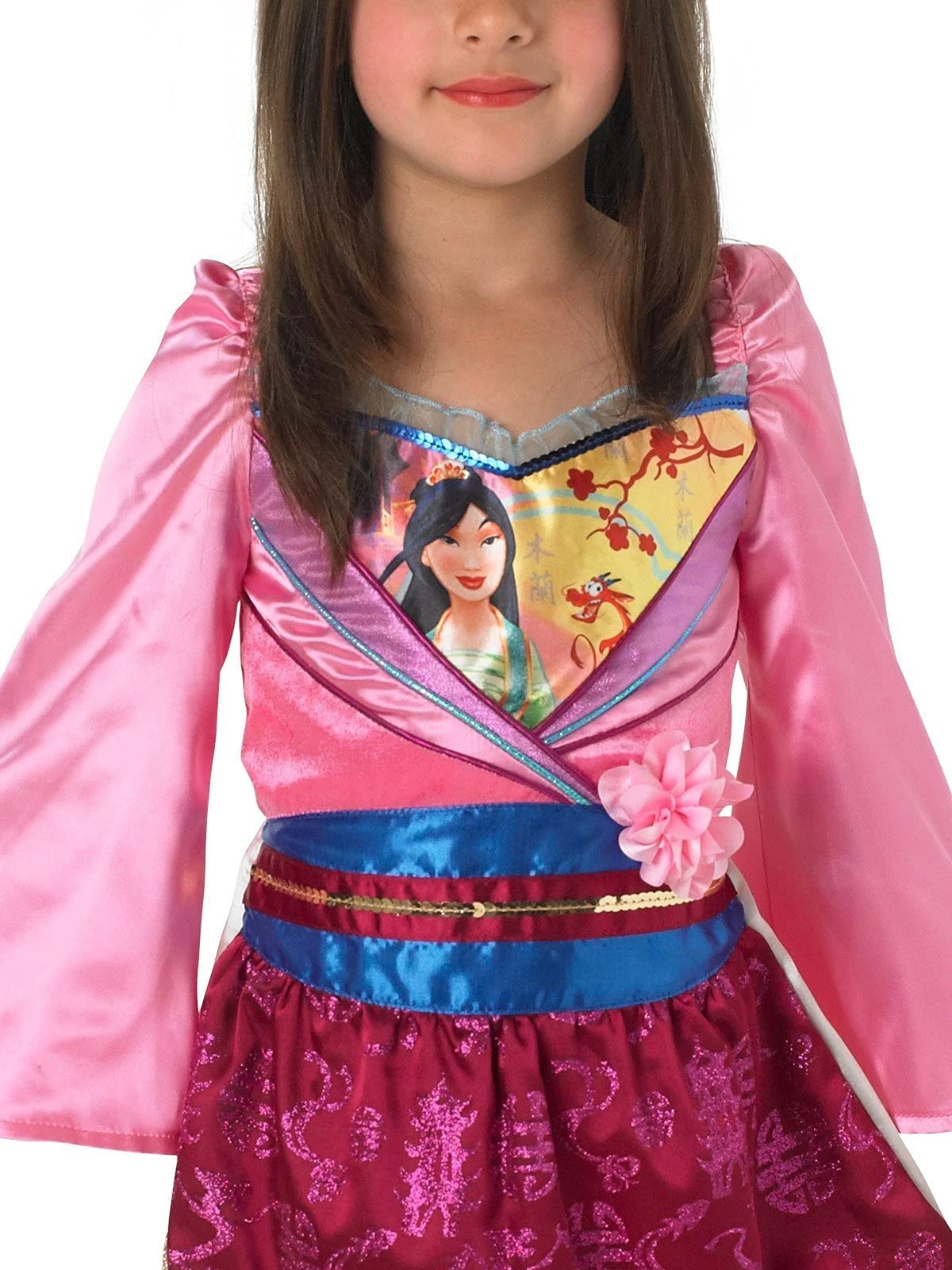 rubie-s-deluxe-mulan-kost-m-kinder-m-kleid-mit-diadem image 2