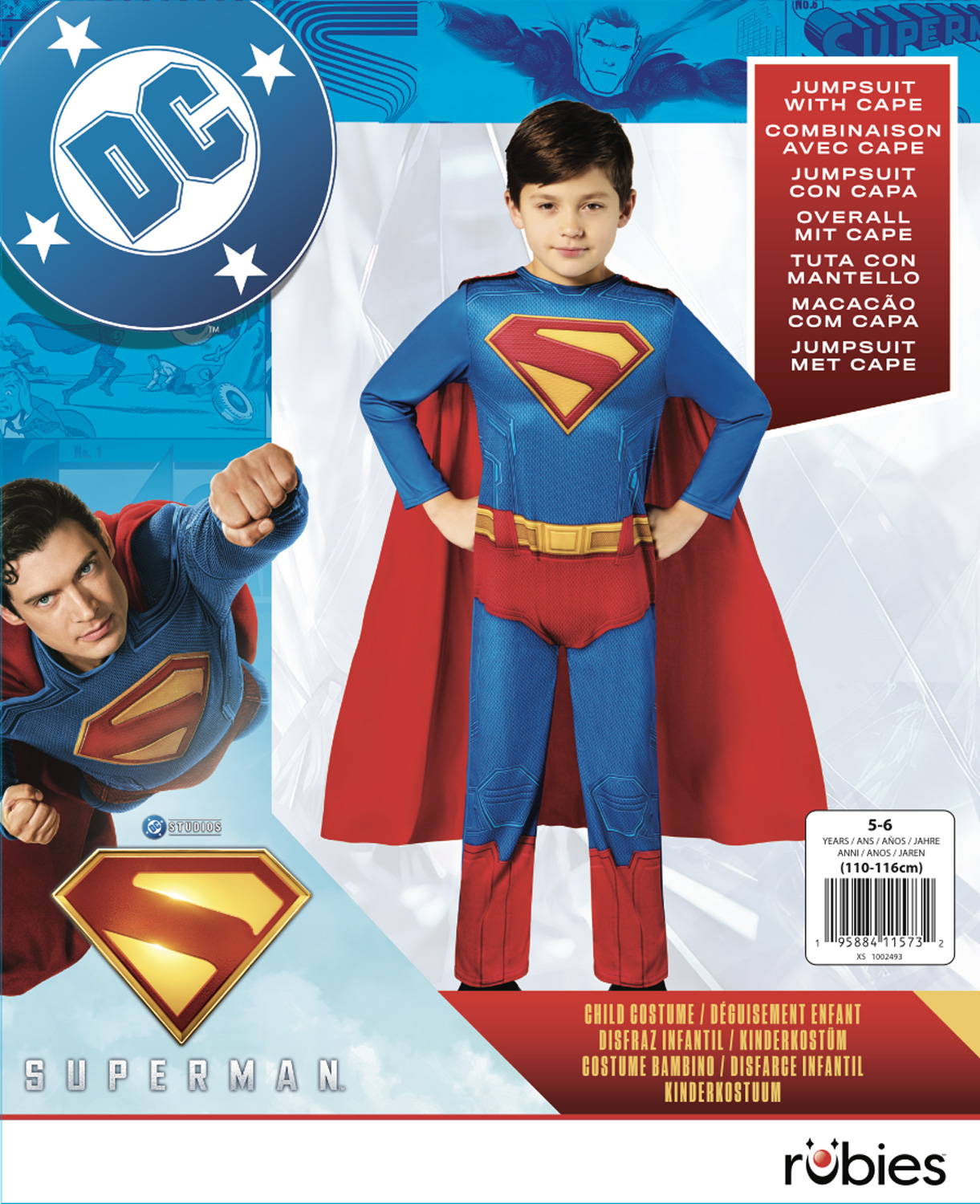 rubies-d-guisements-superman-classic-superheld-kost-m image 8