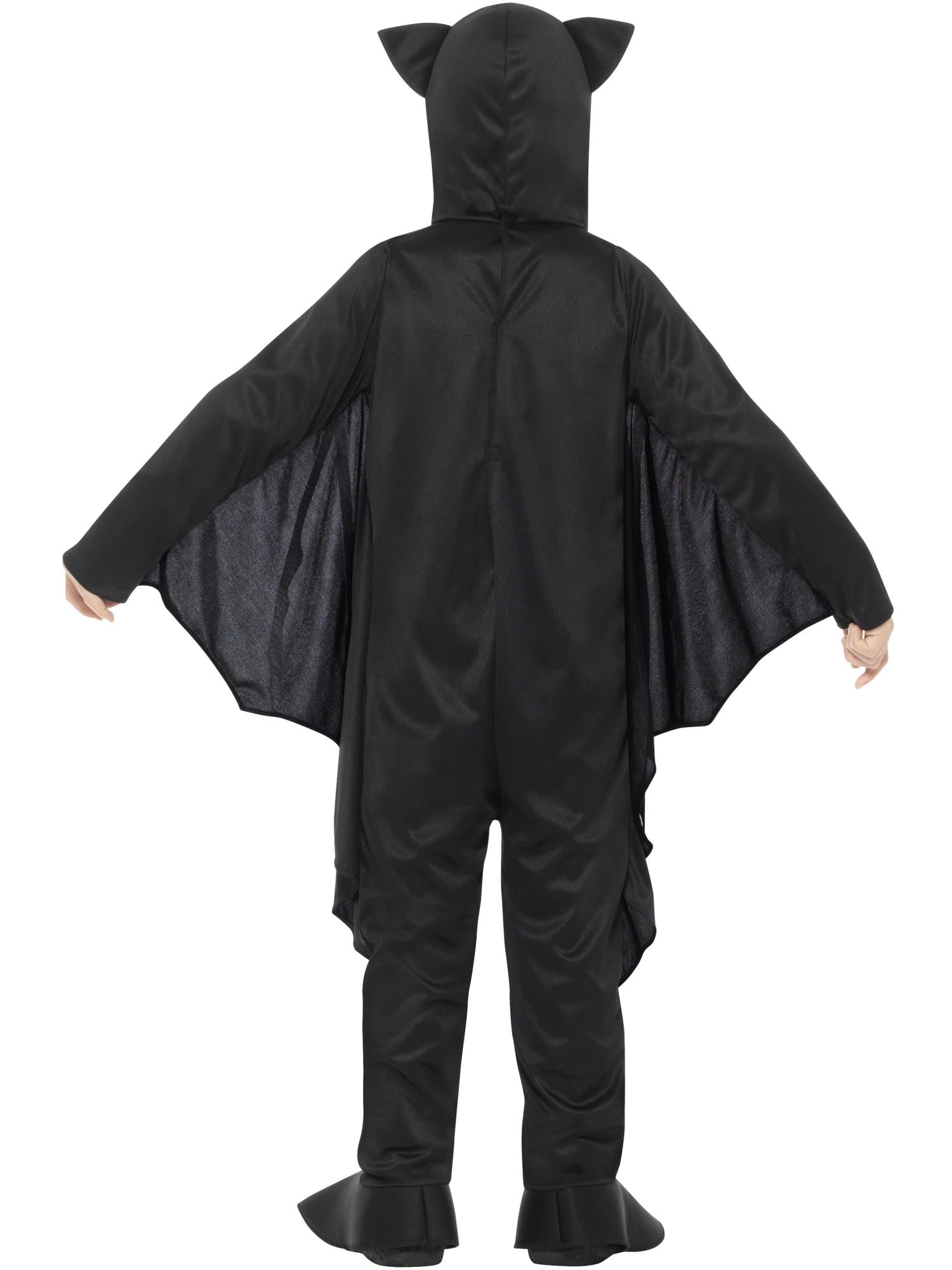 smiffys-fledermaus-skelett-kost-m-kinder-schwarz-wei image 2