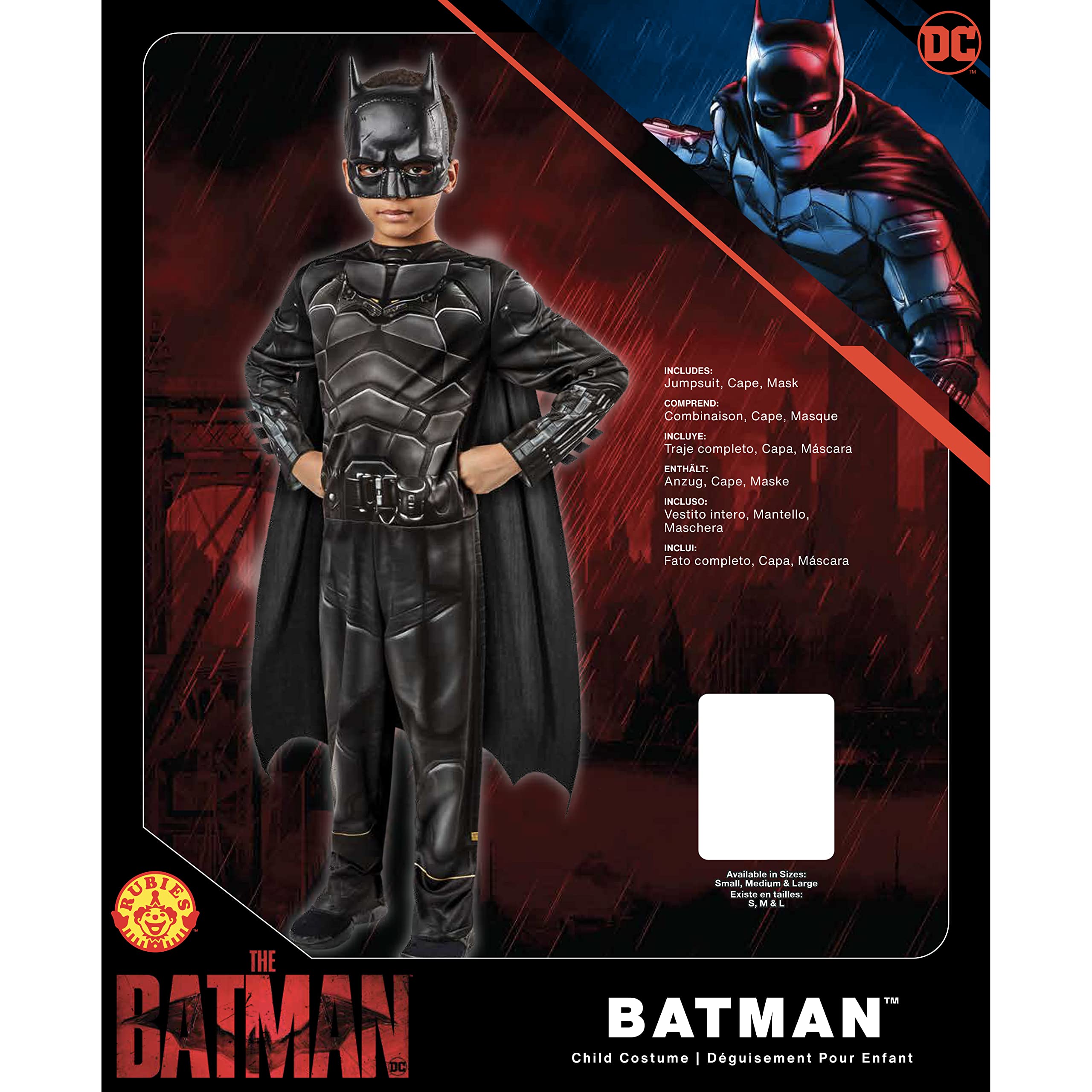 rubie-s-deluxe-batman-kost-m-kinder-gr-s-mit-maske image 4