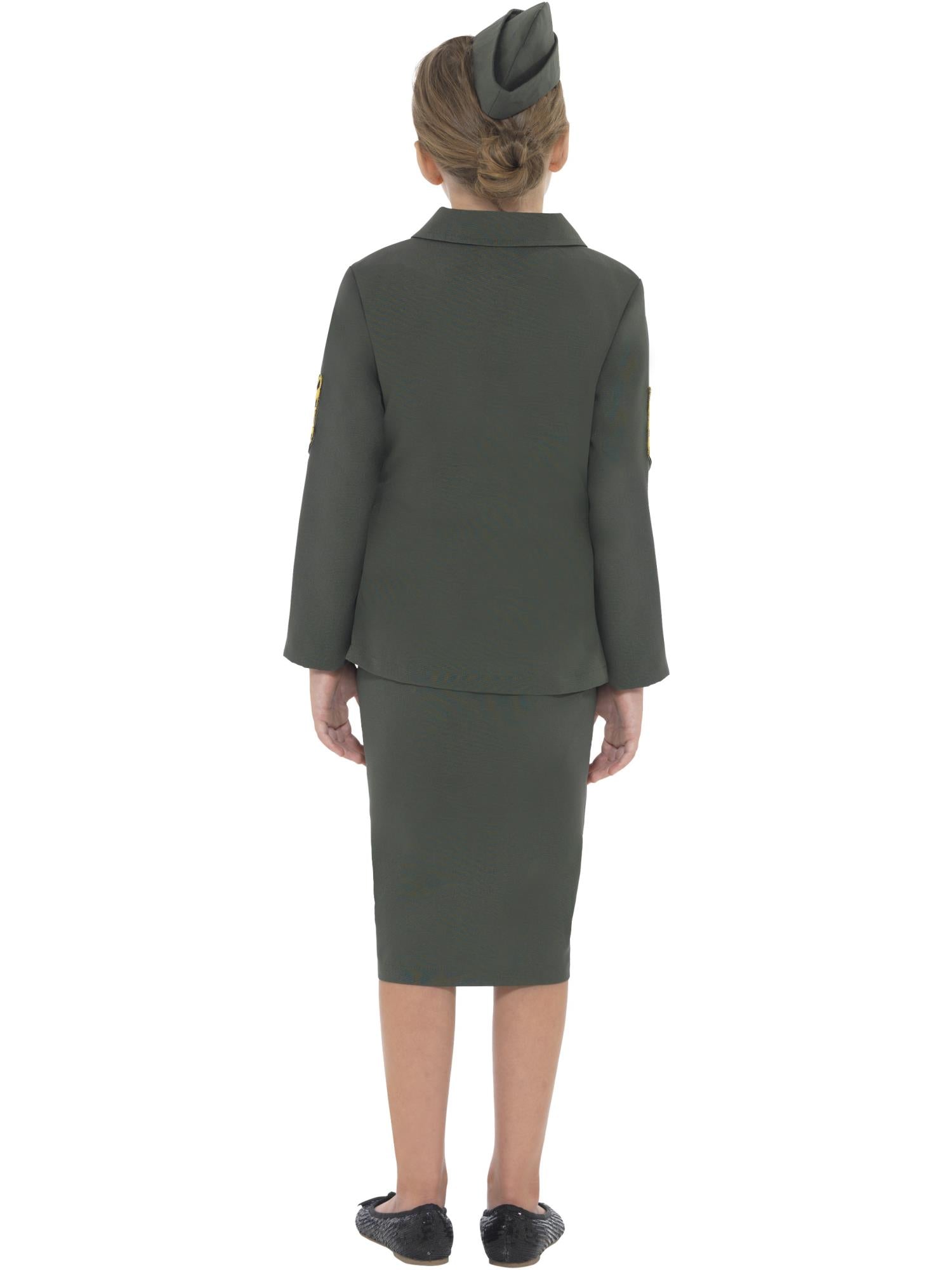 smiffys-fever-41104-armee-kost-m-m-dchen-khaki-m image 2