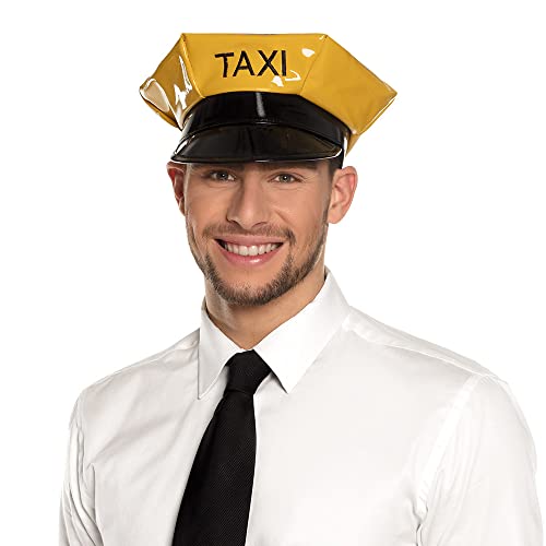 boland-taxi-m-tze-gelb-schwarz-einheitsgr-e-lack-optik image 5