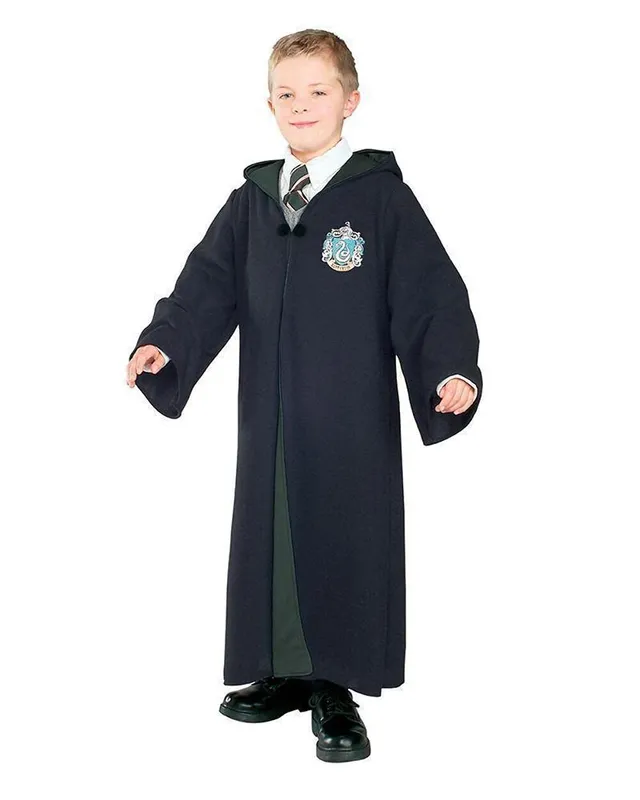 rubie-s-deluxe-slytherin-harry-potter-kost-m-kinder-3-4-gr-n image 1