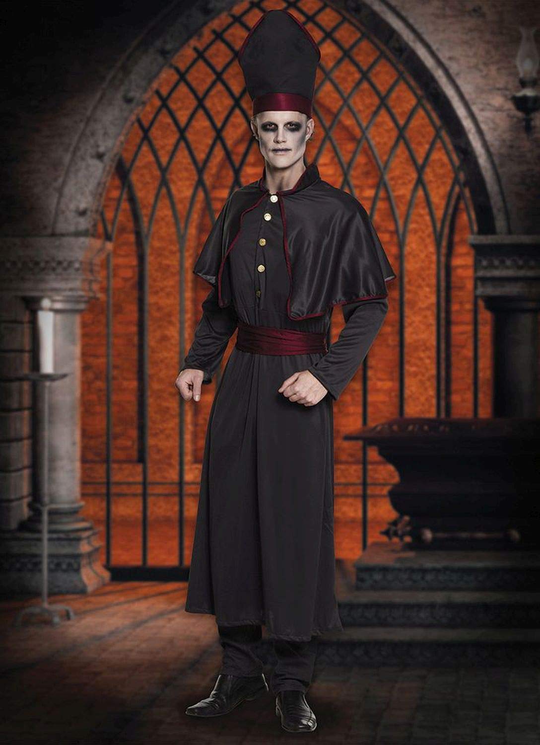 boland-halloween-kost-m-dunkler-priester-gr-50-52-horror image 3