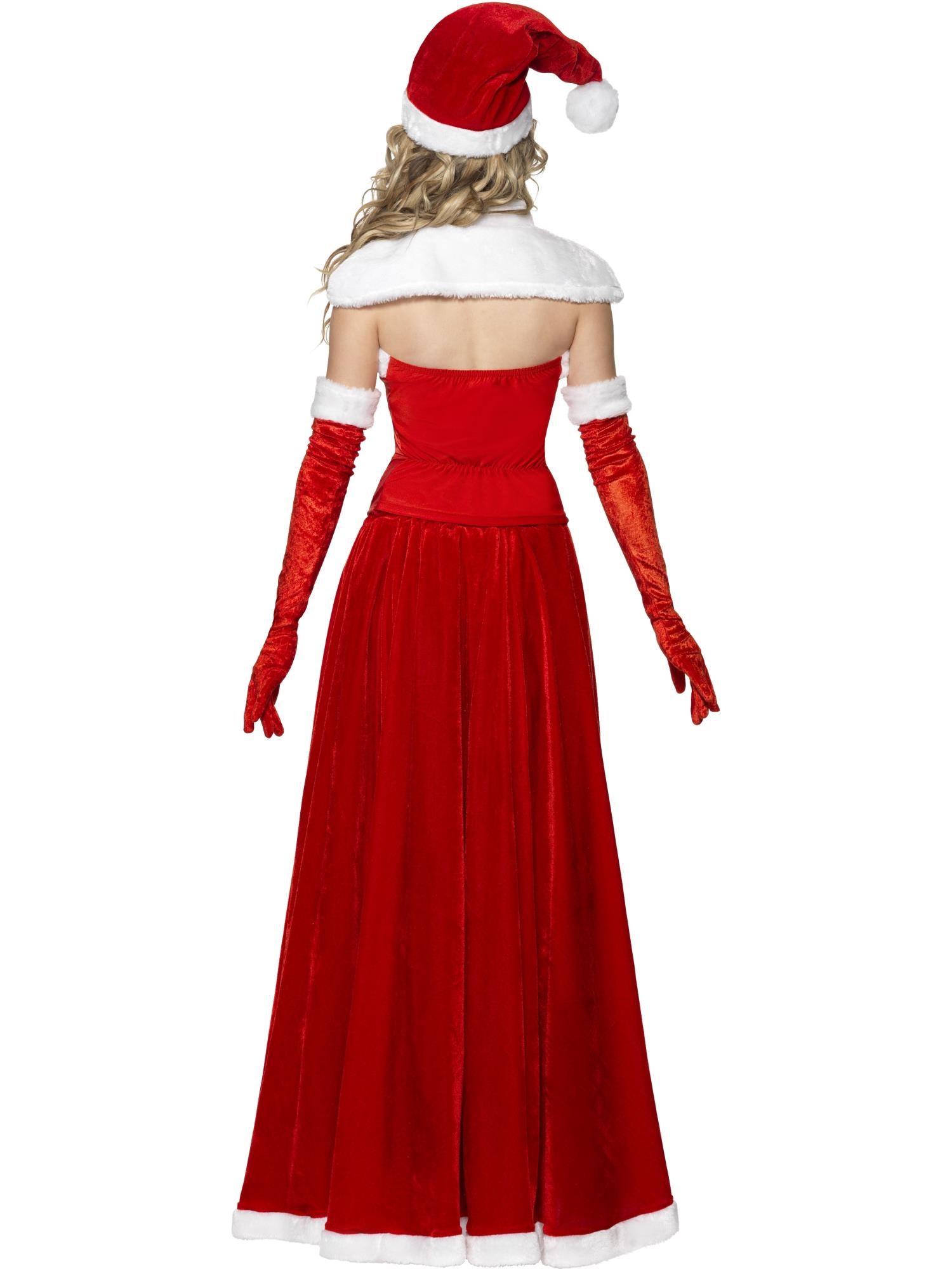 smiffys-fever-miss-santa-kost-m-damen-rot-5-tlg-s image 2