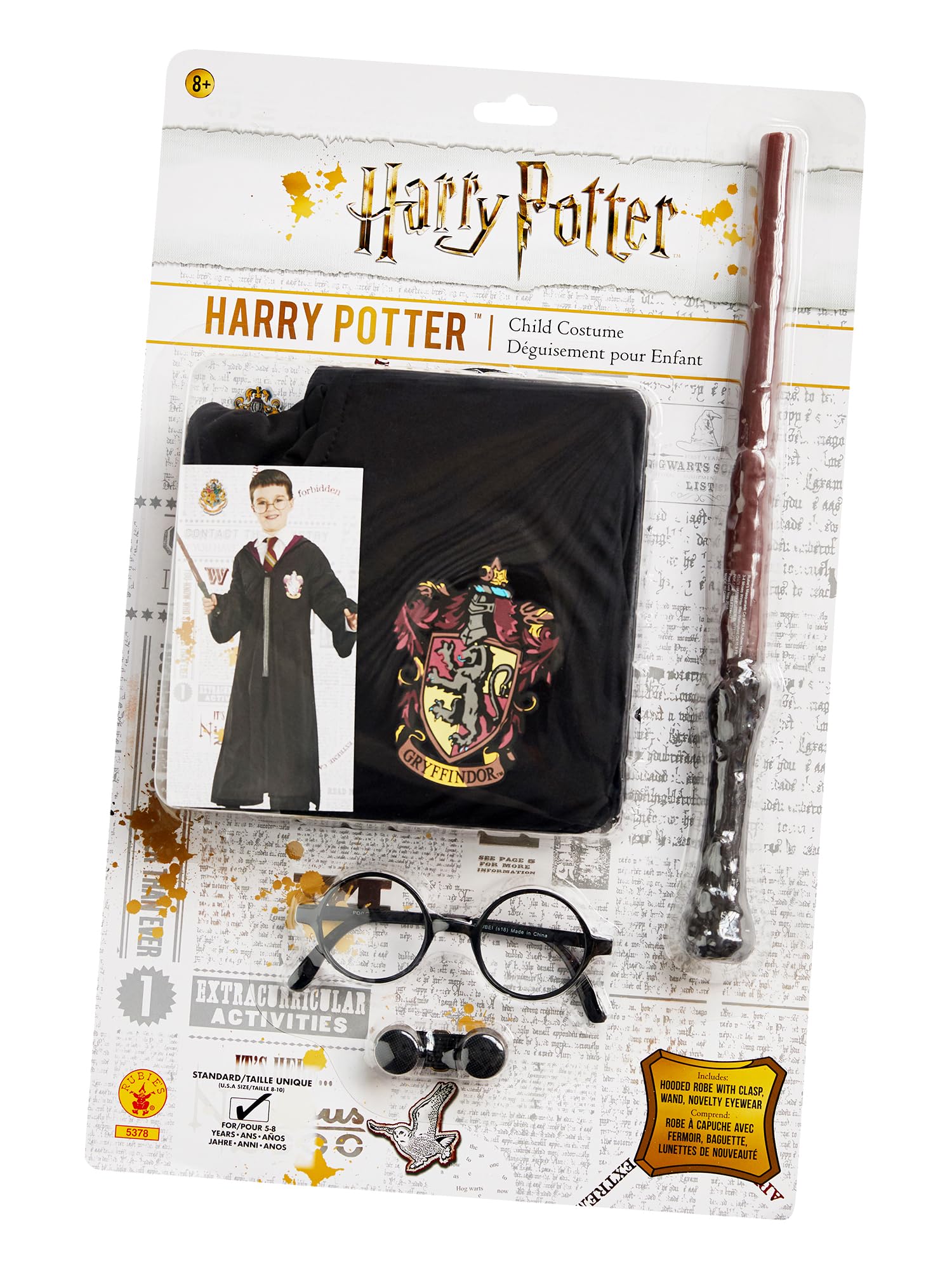 rubie-s-deluxe-harry-potter-blister-kit-schwarz-mit-robe-zubeh-r image 3