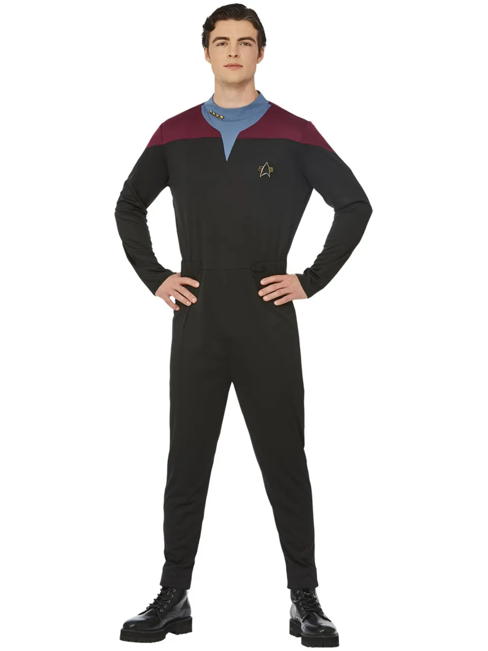 smiffys-star-trek-voyager-kost-m-herren-m-bordeaux image 1