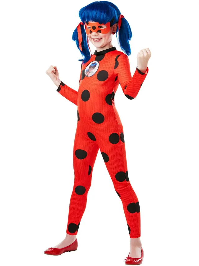 rubie-s-deluxe-miraculous-ladybug-kinderkost-m-7-8-jahre-maske image 1