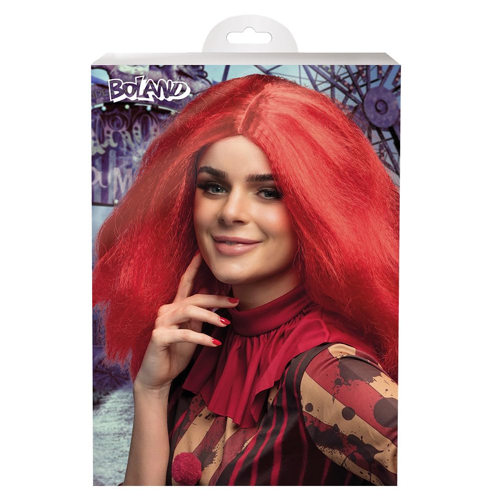 boland-85609-per-cke-miss-clown-rot-lang-halloween image 6