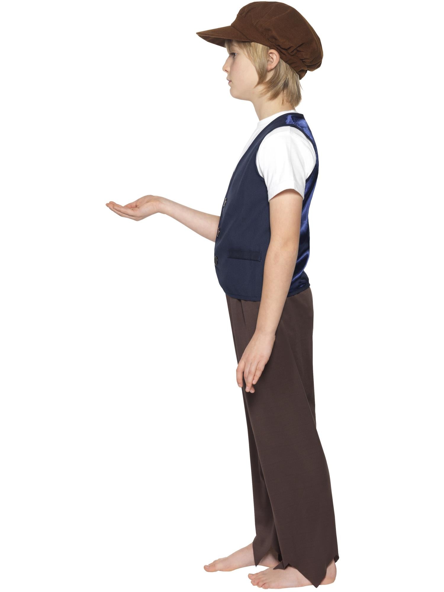 smiffys-fever-victorian-poor-peasant-boy-kit-7-12-jahre image 3