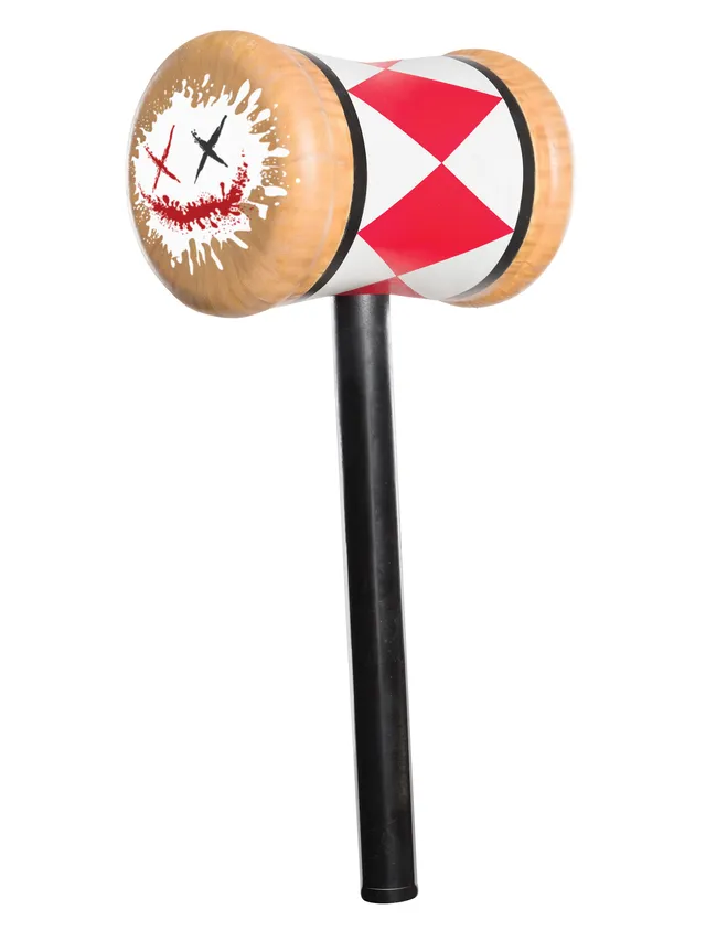 rubies-harley-quinn-hammer-kinder-35-cm-pvc-bedruckt image 1