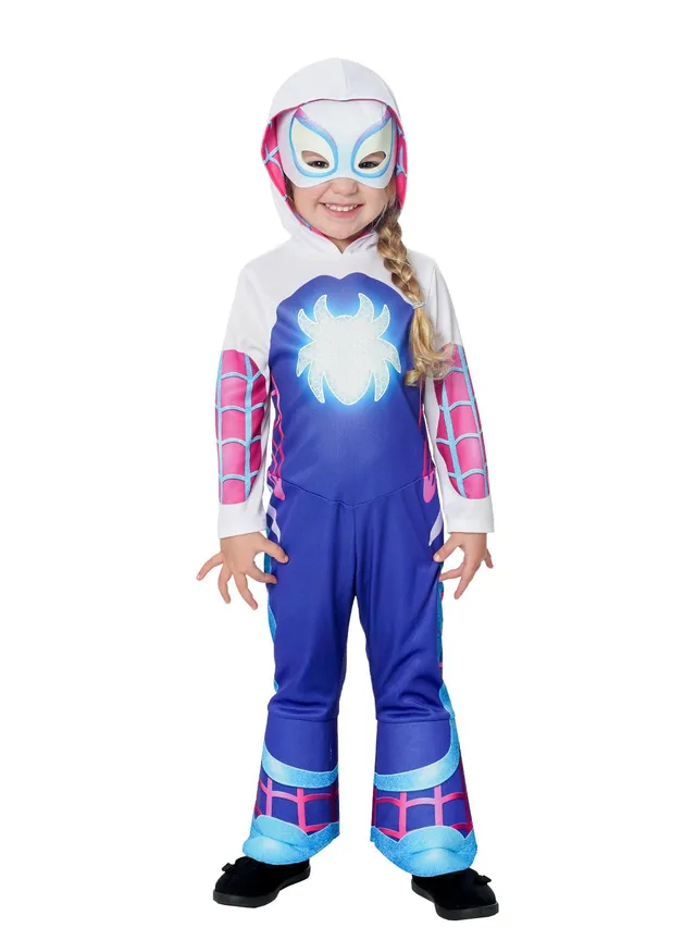 rubie-s-deluxe-ghost-spider-gwen-m-dchenkost-m-3-4-jahre image 1