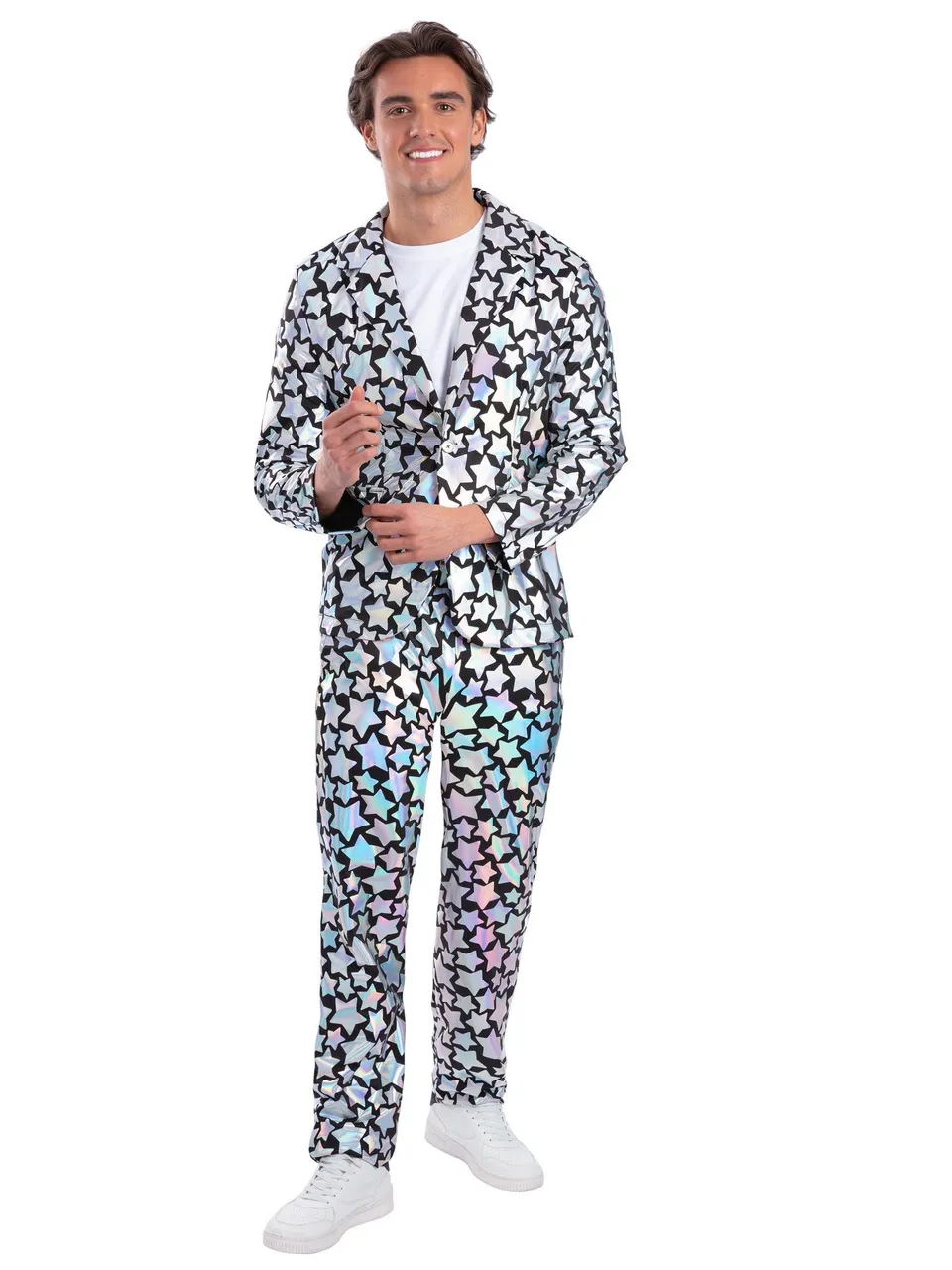 smiffys-fever-star-gazer-jacket-holografisch-m-xl image 1