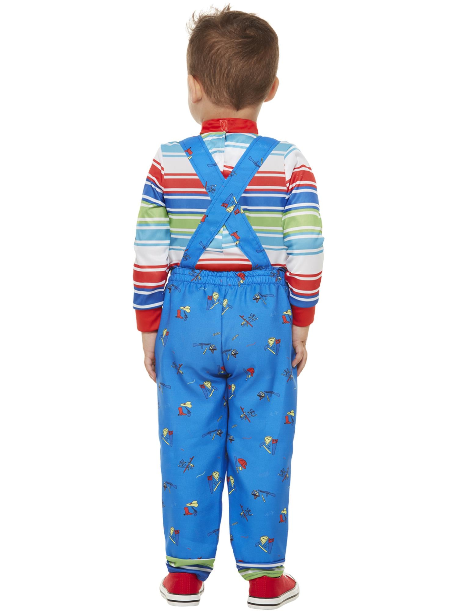 smiffys-fever-toddler-chucky-kost-m-blau-1-4-jahre-lizenz image 2