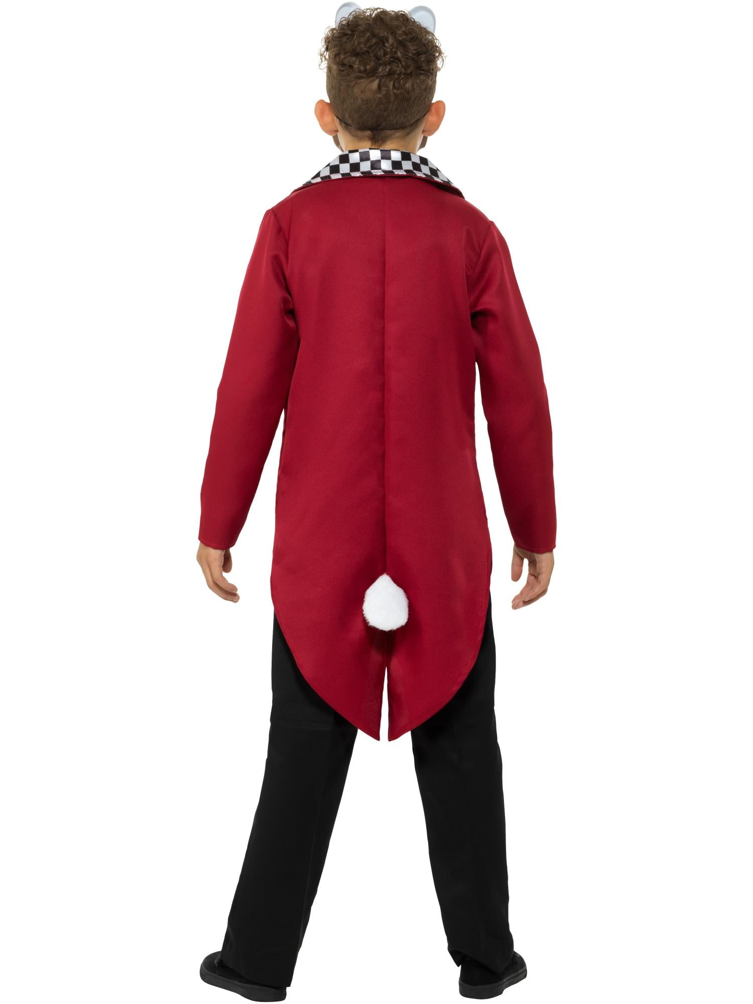 smiffys-fever-white-rabbit-kost-m-kinder-jacke-maske image 2
