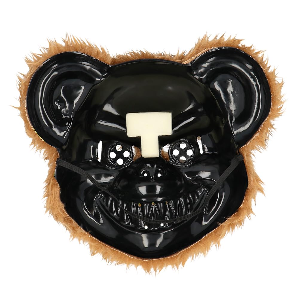 boland-gruseliger-teddy-horrormaske-pl-sch-tiermaske image 4