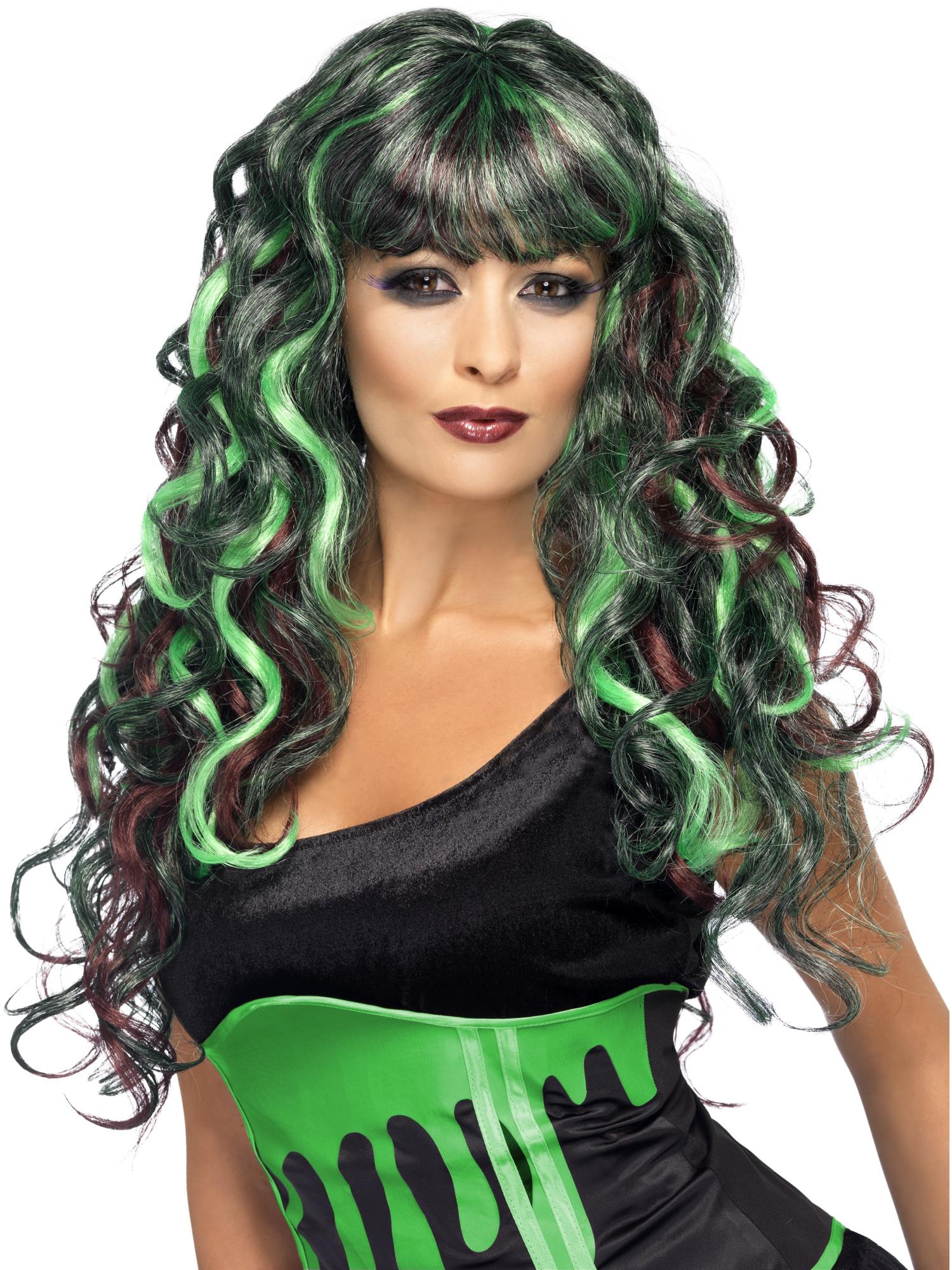 smiffys-fever-blood-drip-monster-per-cke-schwarz-gr-n image 1