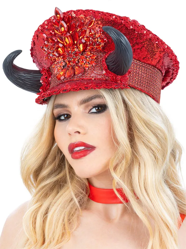 smiffys-fever-deluxe-devil-kapit-nshut-teufelshut-rot image 1