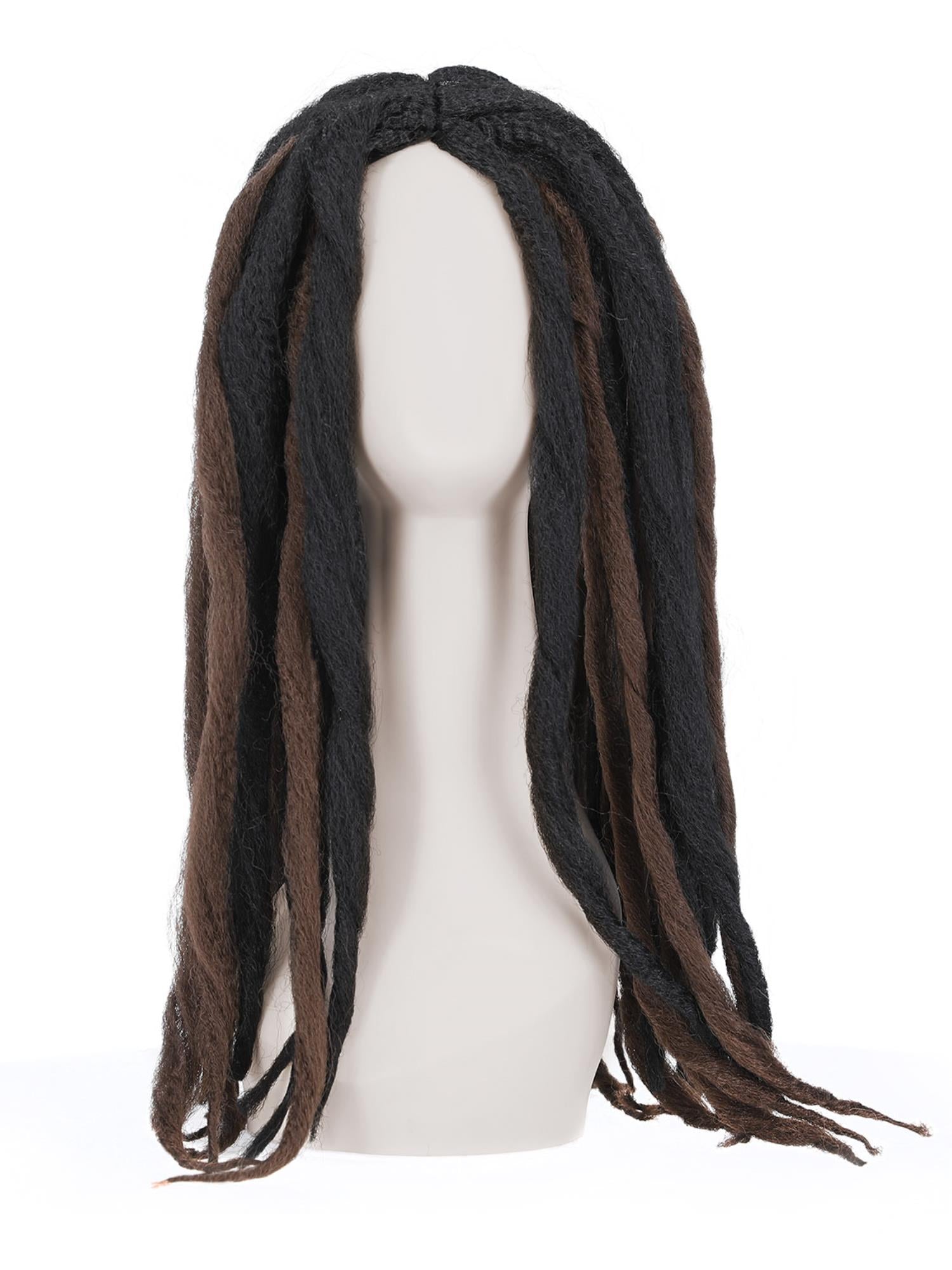 smiffys-fever-voodoo-dreadlock-per-cke-braun-schwarz-damen-herren image 3