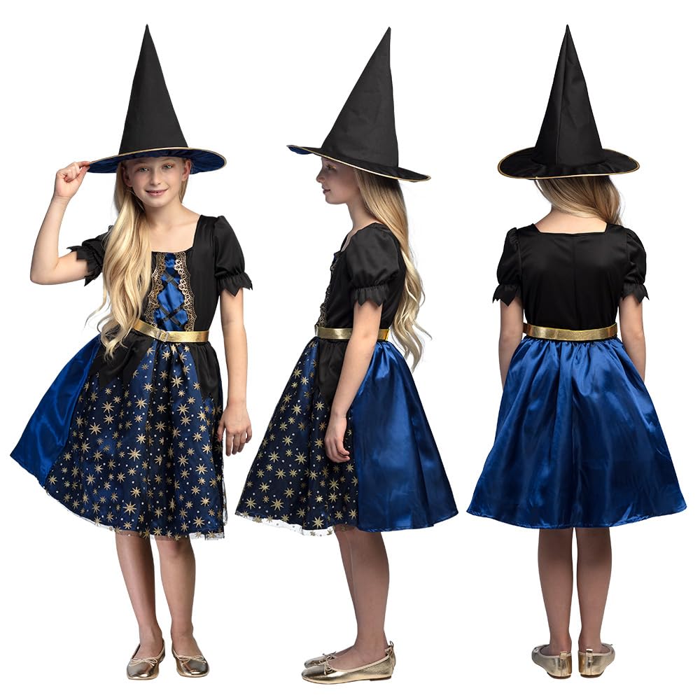 boland-magische-hexe-kinderkost-m-4-6-jahre-hexenkleid image 2
