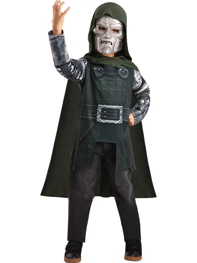 rubies-dr-doom-kost-m-kinder-tunika-cape-maske-avengers image 1